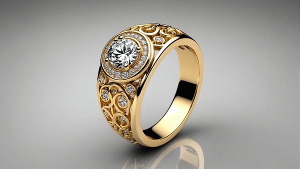 Bague en or 18 carat : un bijou avec une élégance intemporelle